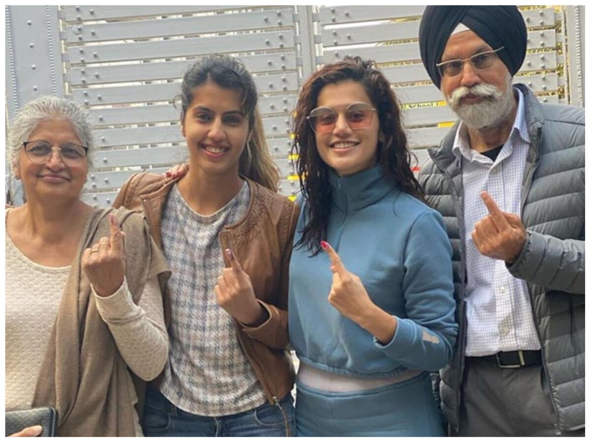 Taapsee Pannu Family