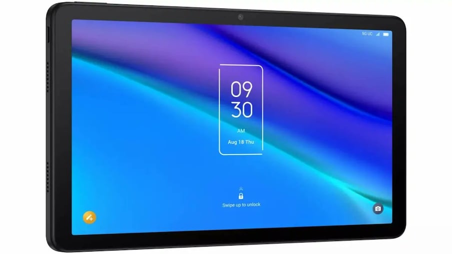  TCL Tab 10 5G में 10.1 इंच का FHD+ डिस्प्ले दिया गया है, जो कि 60Hz रिफ्रेश रेट के साथ आता है. इसकी स्क्रीन का पिक्सल रेजोलूशन 1920x1200 है. जैसा कि नाम से ही पता चल रहा है ये 5जी से लैस है, बता दें कि इसमें ऑक्टा-कोर मीडियाटेक Kompanio 800T चिपसेट मिलता है.