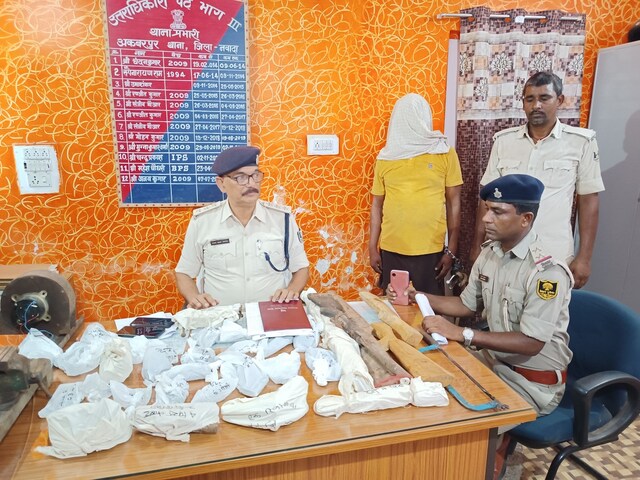 नवादा में मिनी गन फैक्ट्री का उद्भेदन, भारी मात्रा में हथियार और कारतूस बरामद
