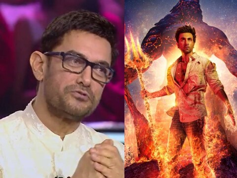 'केबीसी 14' के पहले गेस्ट आमिर खान होंगे. इस हफ्ते 'ब्रह्मास्त्रा' का दूसरा सॉन्ग रिलीज होगा. (फोटो साभारः Instagram @Sonytv/ayan_mukerji)