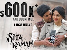 Sita Ramam Box Office:US में शानदार प्रदर्शन कर रही दुलकर सलमान-मृणाल की जोड़ी