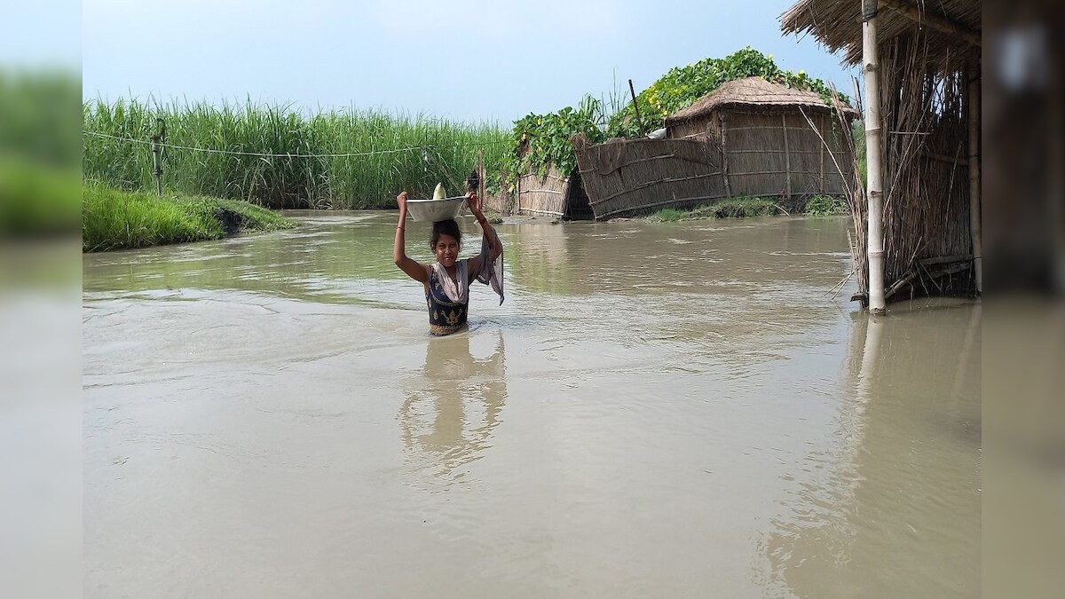 बिहार: बाढ़ की त्रासदी में त्राहिमाम कर रहे लोग गोपालगंज के ग्रामीणों की पीड़ा बयां करती तस्वीरें