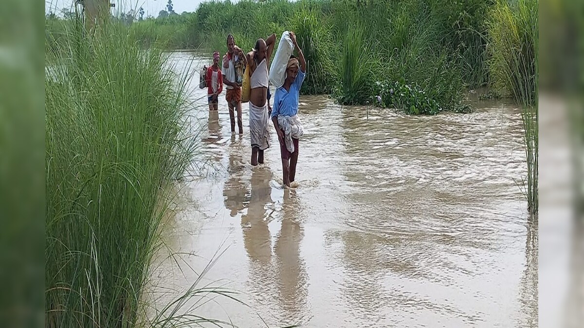 गोपालगंज में गंडक नदी में उफान निचले इलाके में तेजी से फैल रहा पानी