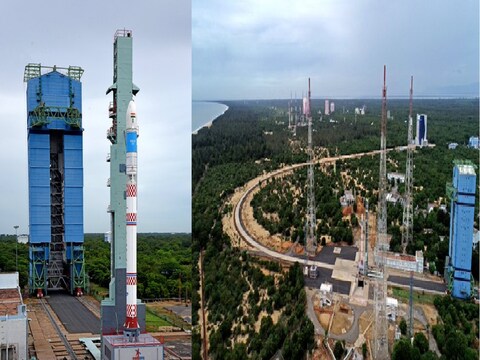 इसरो अपने पहले लघु उपग्रह प्रक्षेपण यान मिशन के साथ एक पृथ्वी अवलोकन उपग्रह और एक छात्र उपग्रह का प्रक्षेपण करेगा. (Photo: Twitter/@Isro)