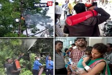 जबलपुर से बड़ी खबर : मेडिकल अस्पताल में लगी आग, अग्निशमन यंत्र लेकर भागा स्टाफ