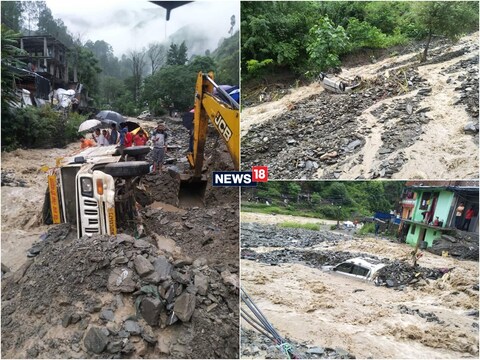 हिमाचल में बारिश के चलते भारी नुकसान हुआ है. (फाइल फोटो हिमाचल के अन्य हादसों से संबंधित)