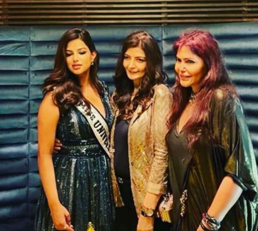  सोनू ने हरनाज संधू को मिस यूनिवर्स का खिताब जीतने की बधाई देते हुए उनके साथ मुलाकात की झलकियां फैंस को दिखाई थीं. (फोटो साभार: Instagram@sonu.waliabunnyent)