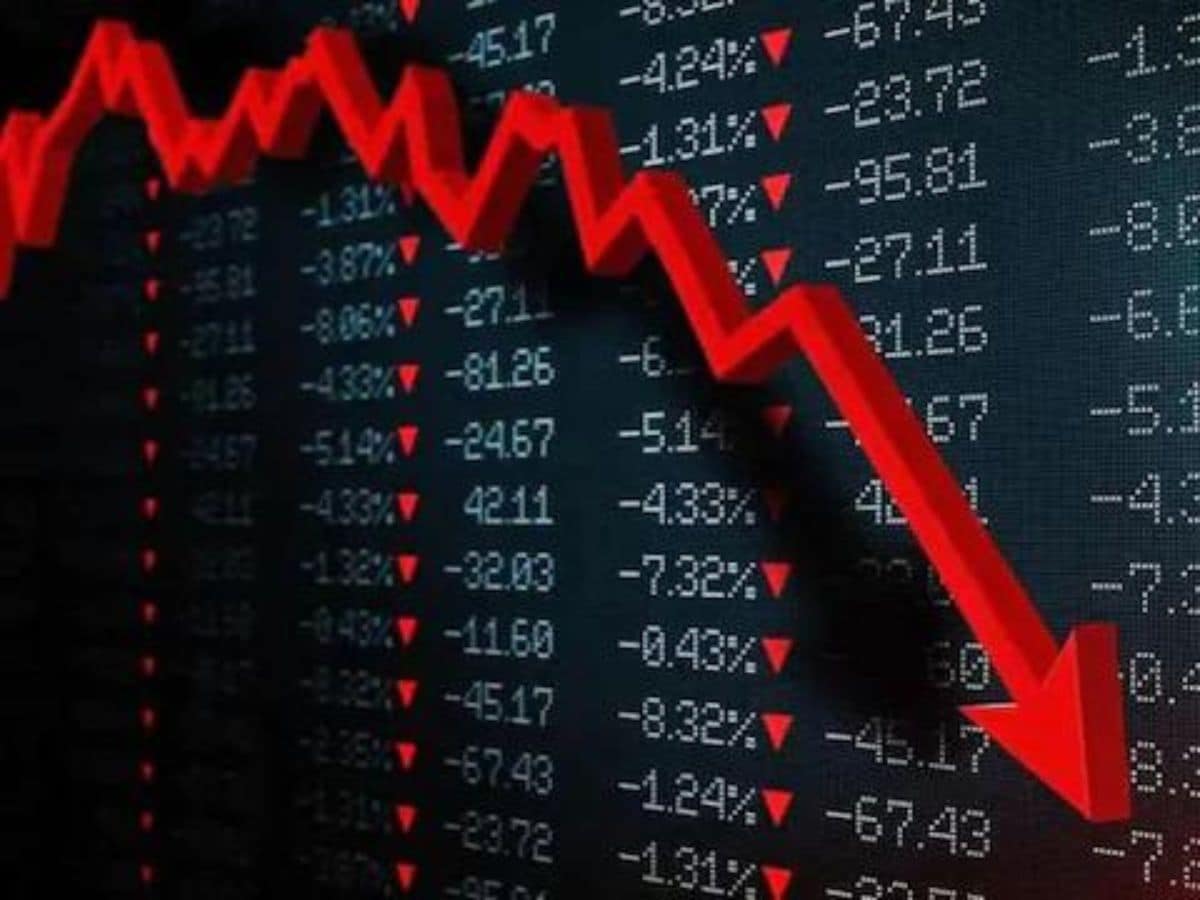 Stock Market Closing शेयर बाजार ने लगाया गोता, सेंसेक्स 861 अंक