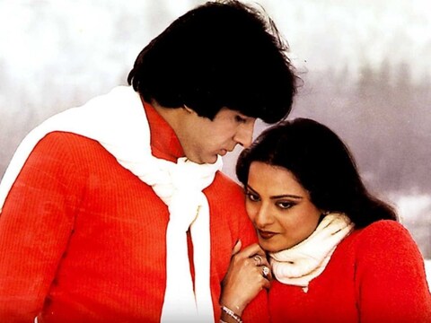 रेखा-अमिताभ की क्लासिक फिल्म सिलसिला 14 अगस्त 1981 में रिलीज हुई थी. (फोटो साभार: Movies N Memories/twitter)