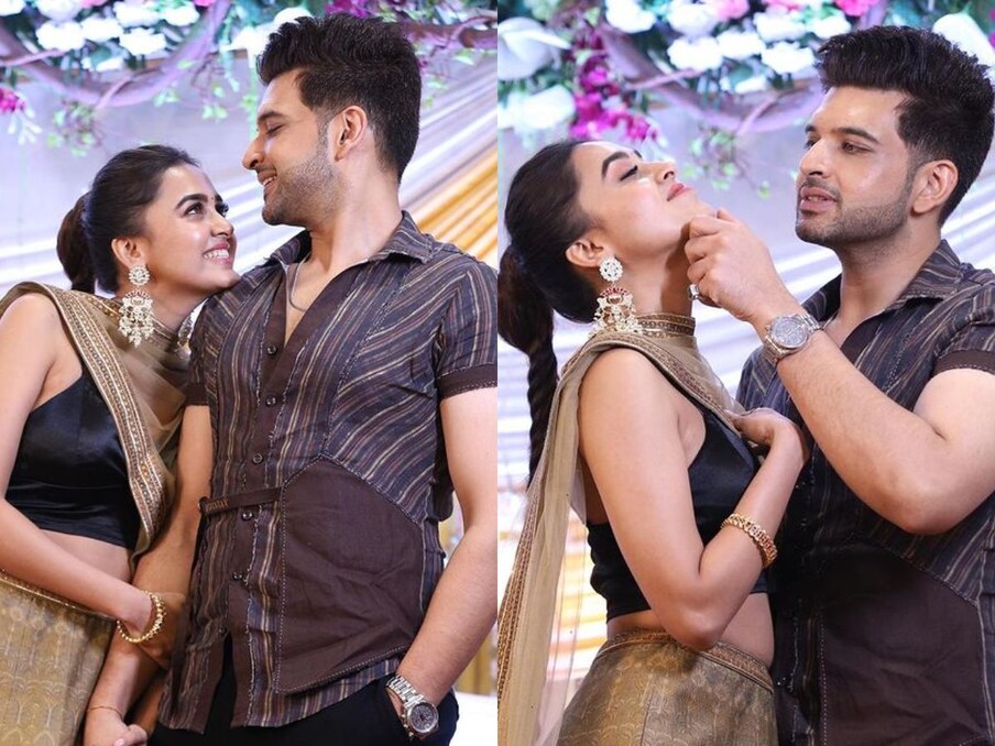  तेजस्वी प्रकाश (Tejasswi Prakash) ने इंस्टाग्राम पर करण कुंद्रा (Karan Kundrra) के साथ कपल की तरह करवाई गईं तस्वीरों को शेयर किया है. इन तस्वीरों में इस जोड़ी का प्यार देखते ही बन रहा है. ‘बिग बॉस 15’ (Bigg Boss 15) से शुरू हुआ इनका रोमांटिक सफर दिन पर दिन बढ़ता ही जा रहा है. इन लेटेस्ट फोटोशूट को देख फैंस भी ‘तेजारन’ की जोड़ी को खूब दुआएं दे रहे हैं. (फोटो साभार: tejasswiprakash/Instagram)