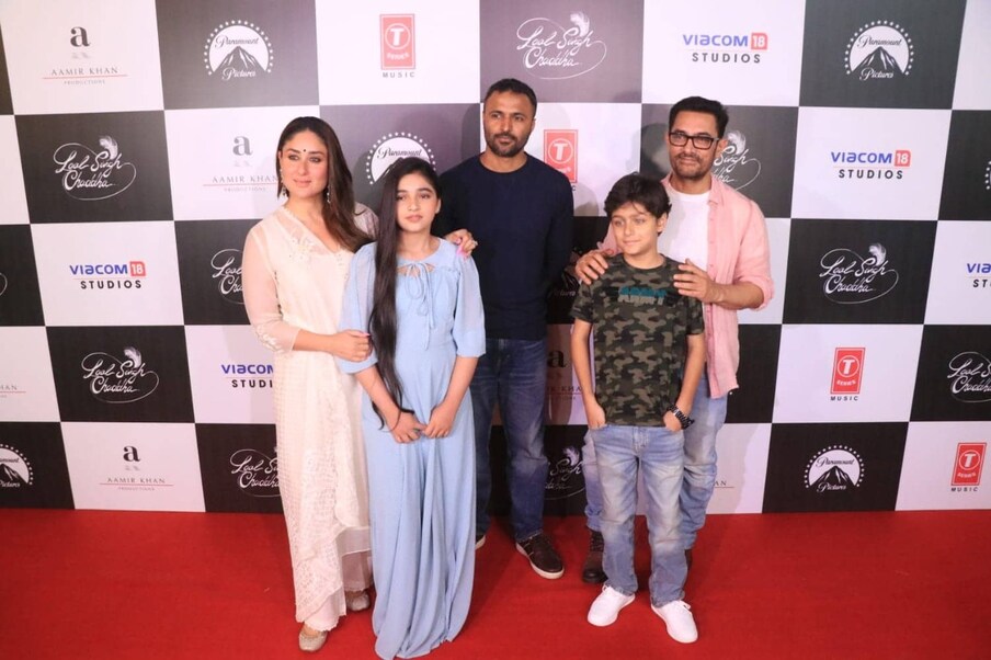  आमिर खान और करीना कपूर खान के लिए फिल्म ‘लाल सिंह चड्ढा’ खास मायने रखता है. (फोटो साभार: VIRAL BHAYANI)