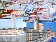 रोमांचित कर देंगी भगवान रामलला मंदिर के गर्भगृह निर्माण की ताजा तस्वीरें