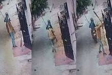 हरियाणा: बदमाशों ने घर के बाहर झाड़ू लगा रही महिला के गले से चेन छीनी, CCTV में हुए कैद