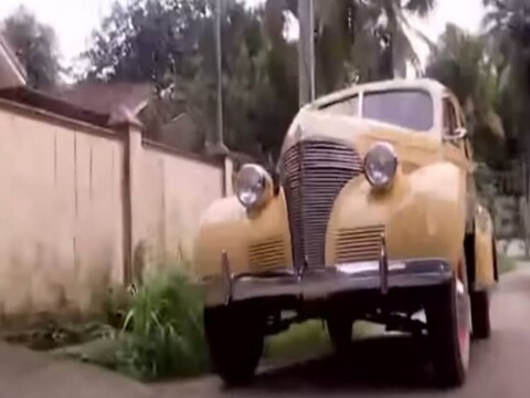 विंटेज कार 1939 मॉडल शेवरले मास्टर डीलक्स