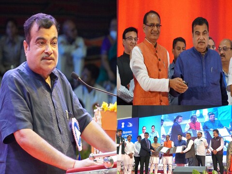 Indore Latest News: केंद्रीय मंत्री नितिन गडकरी ने इंदौर में 2300 करोड़ की कई सड़क परियोजनाओं को मंजूरी दी.... 