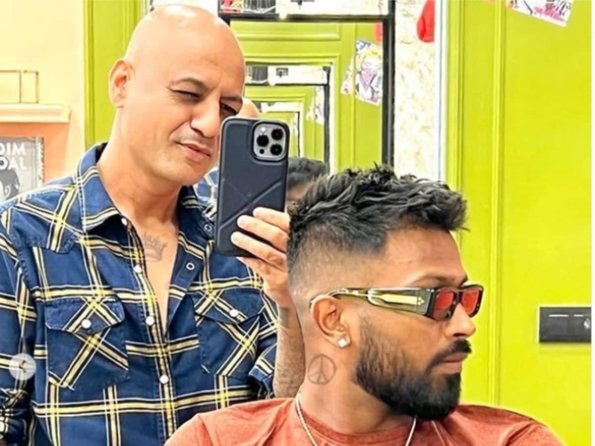 Hardik Pandya flaunted his new HAIRSTYLE but people TORE it apart on  Twitter  Trending NewsThe Indian Express