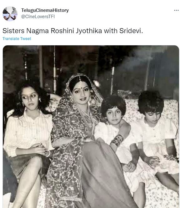 श्रीदेवी ट्विटर पोस्ट