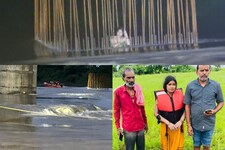 पहले पुल से, फिर नाव से गिरी महिला; उफनती नदी में 16 किमी बही, मौत को दी मात