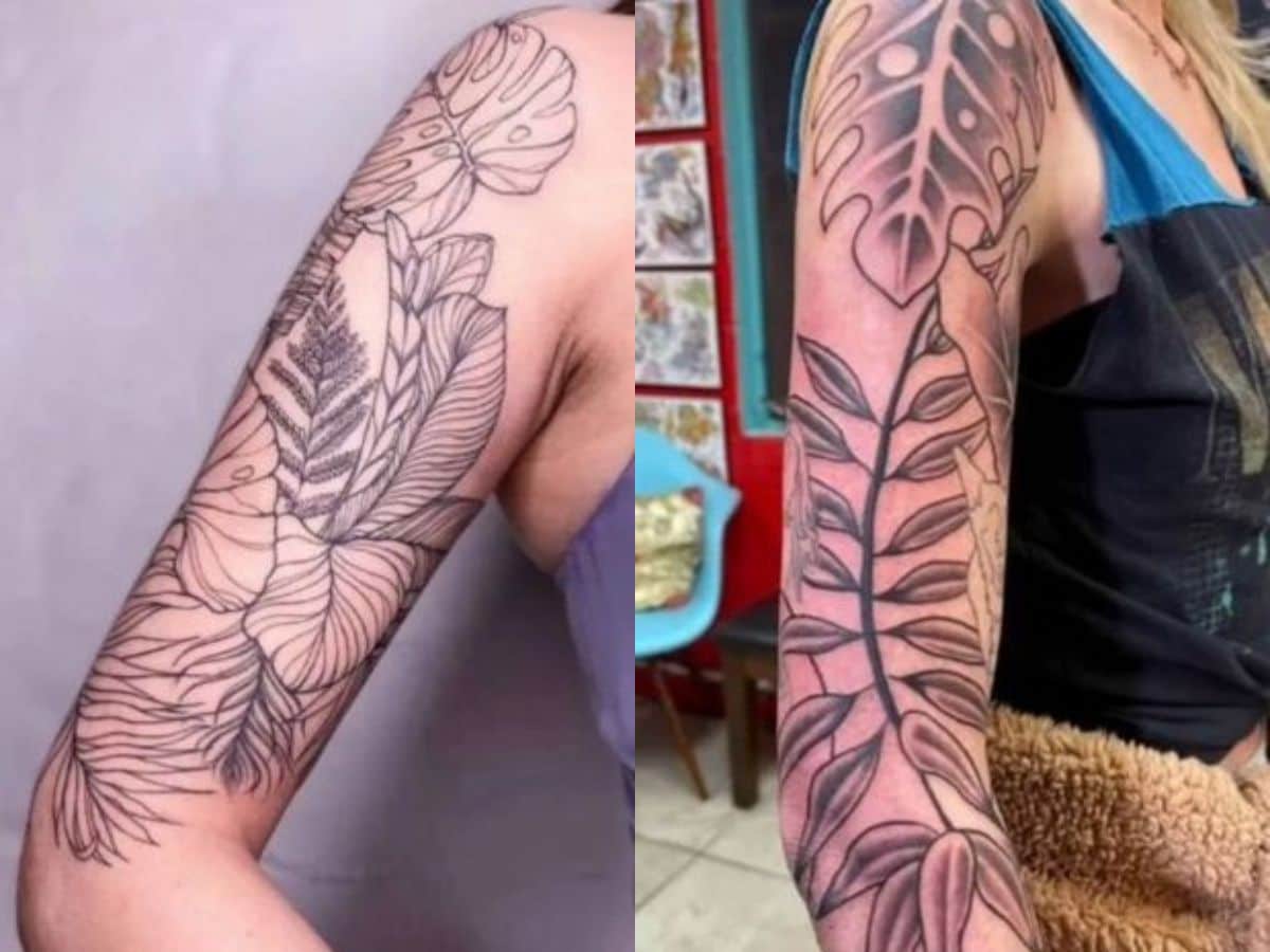 हाथ पर बनवाना चाहती थी पत्तियों का छोटा टैटू, आर्टिस्ट ने बना दिया ऐसा  डिजाइन कि पछता रही महिला - tattoo artist draw wrong design on woman viral  video ashas – News18 हिंदी