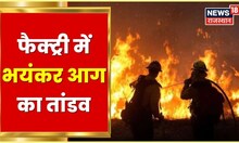 Churu News | Handicraft Factory में भयंकर आग, दमकल की कई गाड़ियां आग बुझाने में जुटी | Latest News