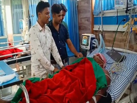 सीतामढ़ी में हुई फायरिंग की घटना में जख्मी शख्स