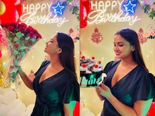 Bhojpuri Actress Pics: बर्थडे पर ब्लैक स्कर्ट में बेहद खूबसूरत दिखीं नीलम गिरी