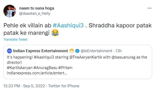 Kartik Aaryan, Aashiqui 3, Shraddha Kapoor, Shraddha Kapoor fans, कार्तिक आर्यन, आशिकी 3