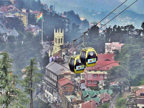 हिमाचल प्रदेश की टूरिस्ट सिटी शिमला में एक और रोपवे बनेगा.