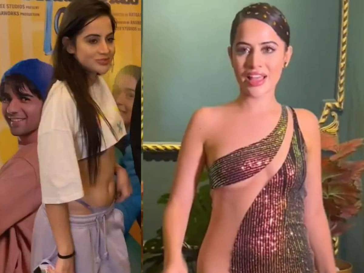 VIDEO: कश्मीरा शाह या चाहत खन्ना उर्फी जावेद ने किस पर साधा निशाना?  एयरपोर्ट पर बोलीं- 'टिकट देखनी क्या है' - urfi javed video as she spoted  airport after long lime says