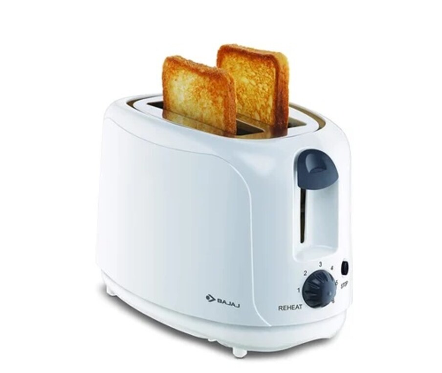  Bajaj ATX 4 750-Watt pop-up toaster इसे अमेज़न पर 176 रुपये के डिस्काउंट के बाद सिर्फ 1,299 रुपये में खरीदा जा सकता है. इसमें अडजस्टेबर ब्राउनिंग सेटिंग है, और ये 750W के पावर के साथ आता है.