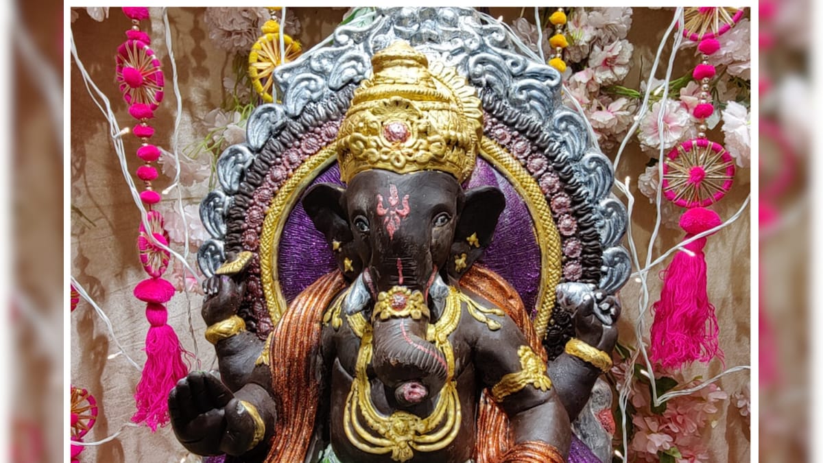 Ganesh Chaturthi : आगरा में 80 किलो चॉकलेट से तैयार हुई गणपति की अनोखी मूर्ति लोग हुए दीवाने