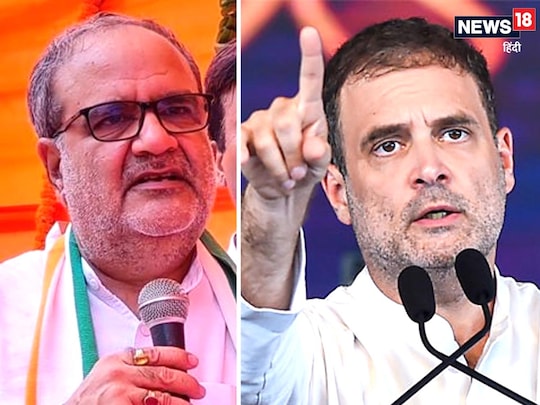 बरेली में राहुल गांधी और कांग्रेस पर बरसे भाजपा अध्यक्ष भूपेंद्र चौधरी.