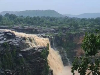  कैमूर जिले का करकटगढ़ जलप्रपात सैलानियों के लिए किसी स्वर्ग से कम नहीं है. बरसात के मौसम में इसका सौंदर्य देखते ही बनता है. कैमूर जिला मुख्यालय से करीब 55 किलोमीटर की दूरी पर स्थित चैनपुर प्रखंड के करकटगढ़ जलप्रपात के विकास का काम दिसंबर 2019 में शुरू हुआ और आज भी चल रहा है. (फोटो: अभिनव कुमार सिंह/न्‍यूज 18 हिन्‍दी)