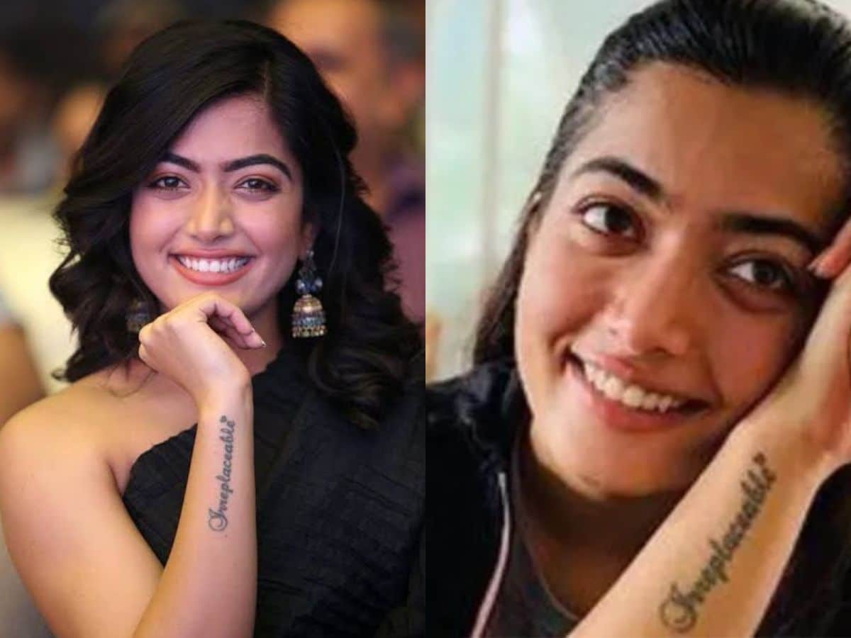 Hidden Meaning Behind Rashmika Mandanna's Tattoo Revealed | Did Rakshit  Shetty Influence Rashmika's Tattoo? - Filmibeat