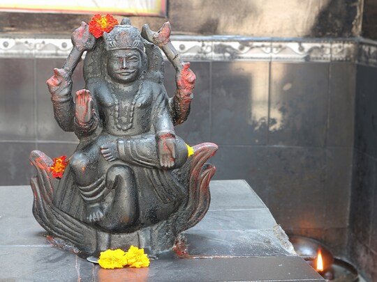 शनिवार के दिन पीपल के पेड़ के नीचे सरसों के तेल का चौमुखी दीपक जलाना चाहिए. (Image-shutterstock)
