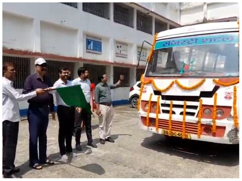 रजिस्ट्री शटल फ्री बस सेवा 6 रूट पर चलेगी. 