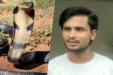 युवक की सांप से ऐसी दुश्‍मनी कि 1-2 या 3 नहीं बल्‍क‍ि 5 बार डंस चुका है पर...