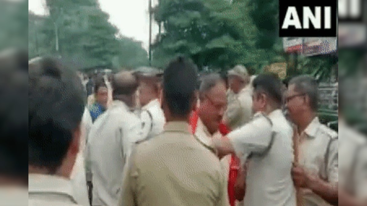 VIDEO: पश्चिम बंगाल में घमासान ममता के खिलाफ सड़क पर उतरी BJP पुलिस से झड़प