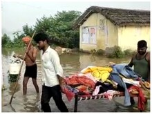 बस्‍ती में बाढ़ से 75 गांवों के एक लाख लोग प्रभावित, अब मंडरा रहा ये खतरा