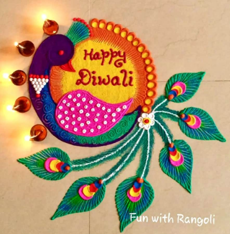 35+ Easy Simple Rangoli Designs For Beginners With Step-by-Step Guide