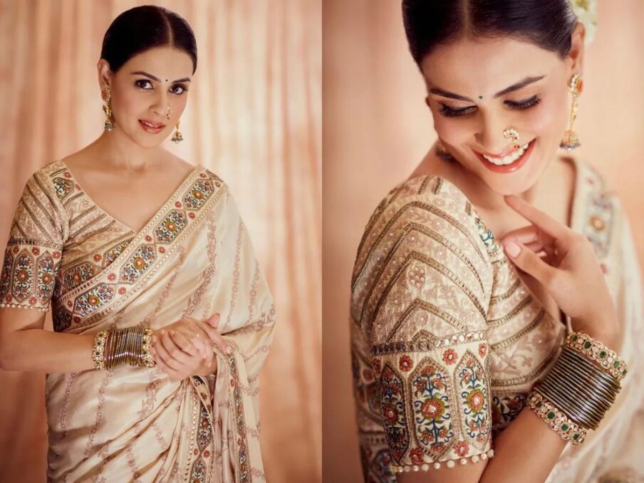 जेनेलिया डीसूजाएक्ट्रेस जेनेलिया डीसूजा (Genelia D'Souza) बॉलीवुड और साउथ की फेमस हीरोइनों में से एक हैं. वो साउथ की पॉपुलर हीरोइनों में से एक हैं और हिंदी जगत में भी उनकी पॉपुलैरिटी किसी से कम नहीं हैं. उन्होंने 2012 में रितेश देशमुख से शादी की थी. उनके दो बच्चे रियान और राहल हैं. कुछ सालों के बाद उन्होंने एक्टिंग में कन्नड़ा फिल्म से कमबैक किया था.