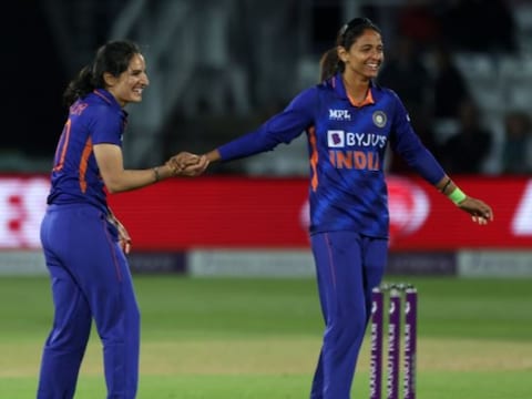 हरमनप्रीत कौर की कप्तानी वाली टीम इंडिया के हौसले बुलंंदहैं. (@BCCIWomen)  