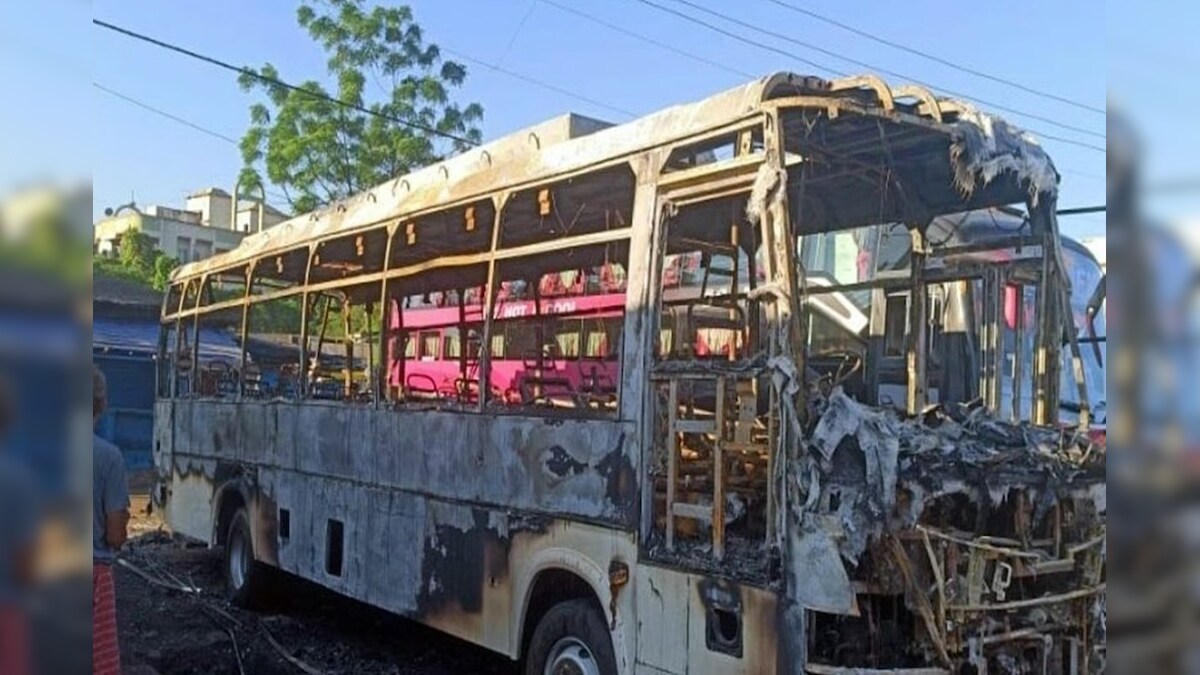 झारखंडः दिवाली पर बस में जलाया दीया लगी आग  ड्राइवर-कंडक्टर की जिंदा जलकर मौत