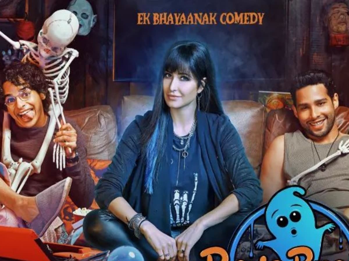 Phone Bhoot First Song Out, Phone Bhoot Song Kinna Sona released, Phone Bhoot Song Kinna Sona, Katrina Kaif, Ishaan Khatter, Siddhant Chaturvedi, Tanishk Bagchi, Zahrah S Khan, फोन भूत पहला गाना किन्ना सोना