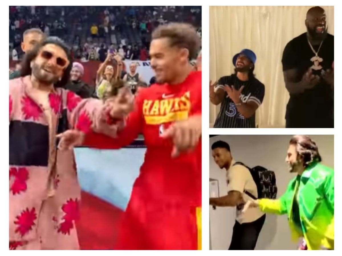 Ranveer Singh makes NBA star Trae Young shake-a-leg on 'Gallan  Goodiyaan'-Telangana Today