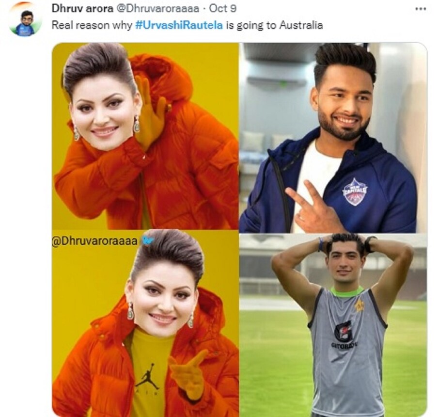 उर्वशी रौतेला और ऋषभ पंत के बीच झगड़े की शुरुआत अभिनेत्री के एक इंटरव्यू के बाद से हुई थी. उर्वशी रौतेला ने दावा किया कि एक आदमी, जिसे वह 'मिस्टर आरपी' कहती हैं, उन्हें कई बार मिलने के लिए बुलाता था और उनके प्यार में पागल था.