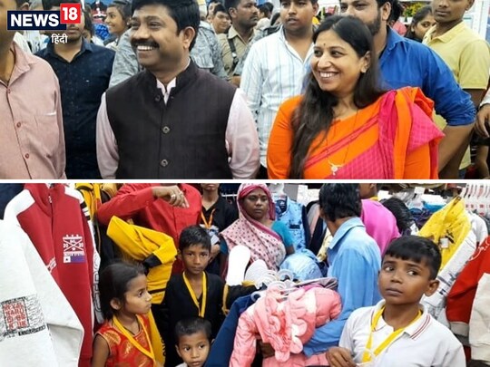 योगी सरकार के मंत्री नंद गोपाल गुप्ता नंदी पिछले कई वर्षों से दीपावली के मौके पर मलिन बस्तियों के बच्चों को शॉपिंग मॉल लेकर जाकर उन्हें कपड़े, जूते और चप्पल की खरीदारी कराते रहे हैं. 