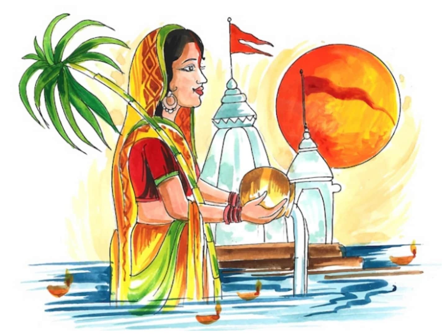 Chhath Puja 2022: पर्यावरण की सफाई और समानता का प्रतीक भी है छठ, दिखता है  श्रद्धा और समर्पण का सैलाब - Chhath Puja 2022 Chhath is also symbol of  cleanliness and equality of environment
