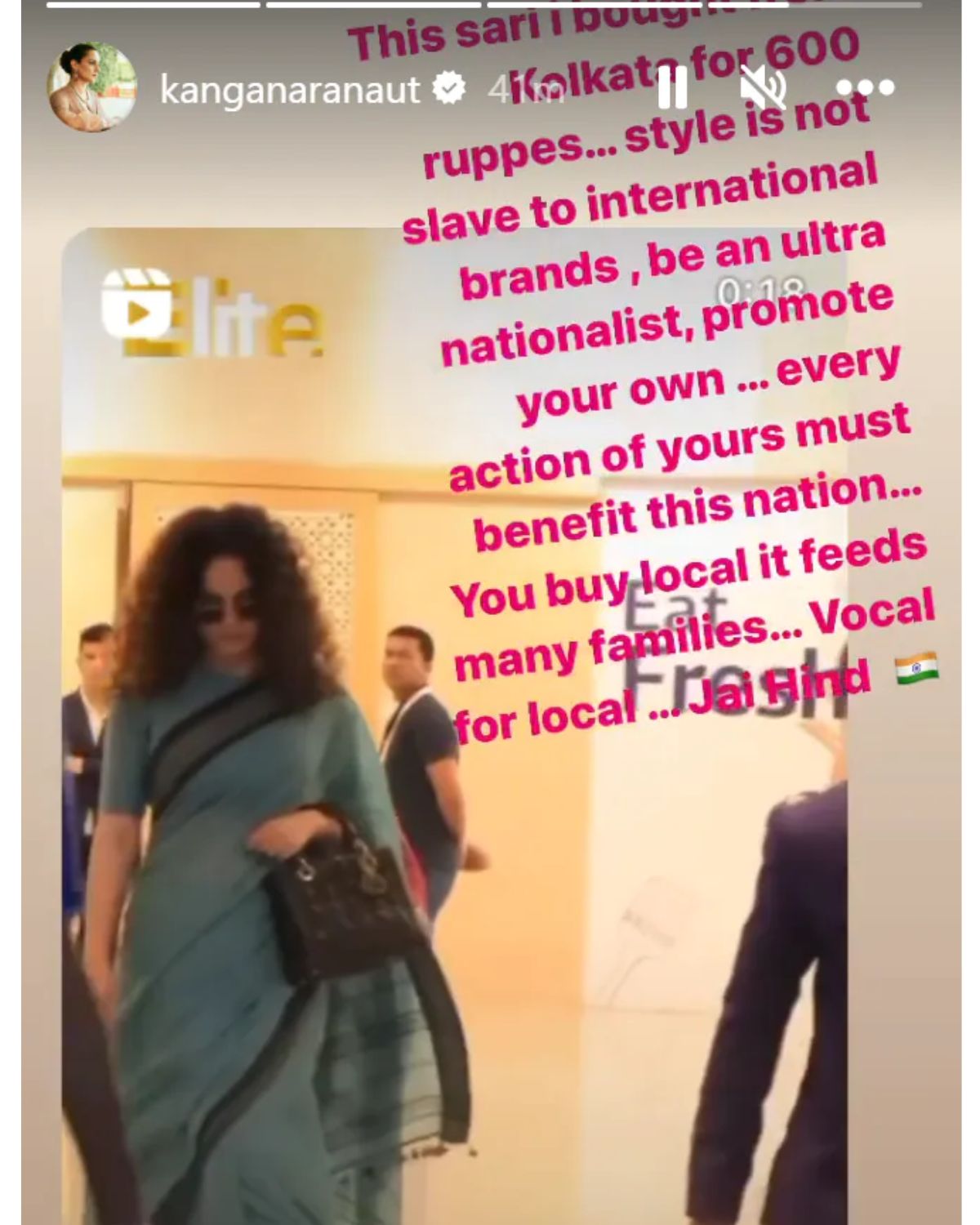 Kangana Ranaut, Kangana Ranaut rupees 600 saree, Kangana Ranaut news, Kangana Ranaut sarees, Kangana Ranaut news, कंगना रनौत, कंगना रनौत साड़ी, bollywood news, entertainment news