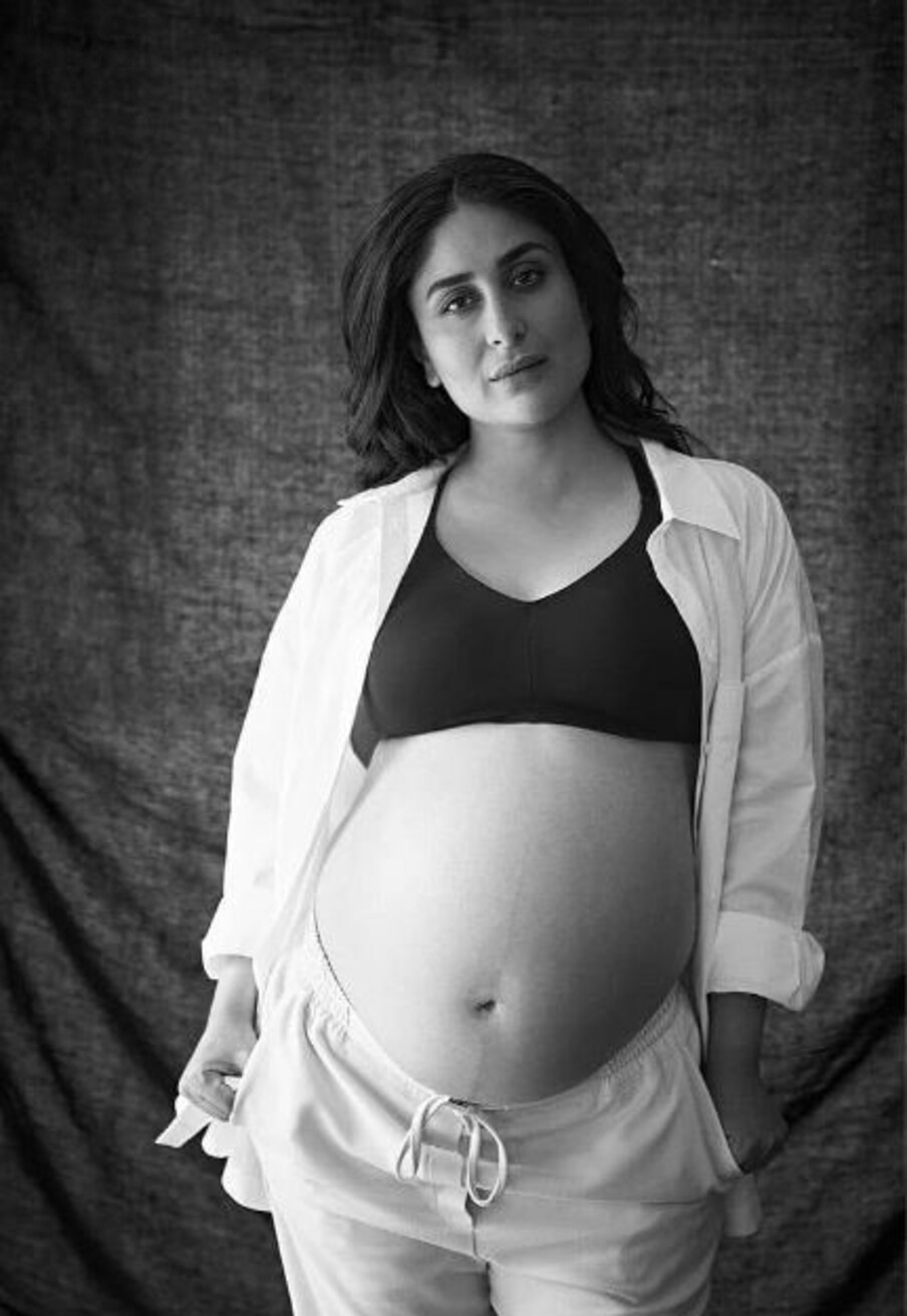 करीना कपूर खान ने भी अपने दोनों प्रेग्नेंसी के दौरान शूटिंग करती रही थीं. अपने दूसरे बेटे जेह के जन्म से पहले अपनी अपकमिंग फिल्म ‘लाल सिंह चड्ढा’ और कई एंडोर्समेंट के लिए शूट करती नजर आईं थीं. (फोटो साभार: kareenakapoorkhan/Instagram)